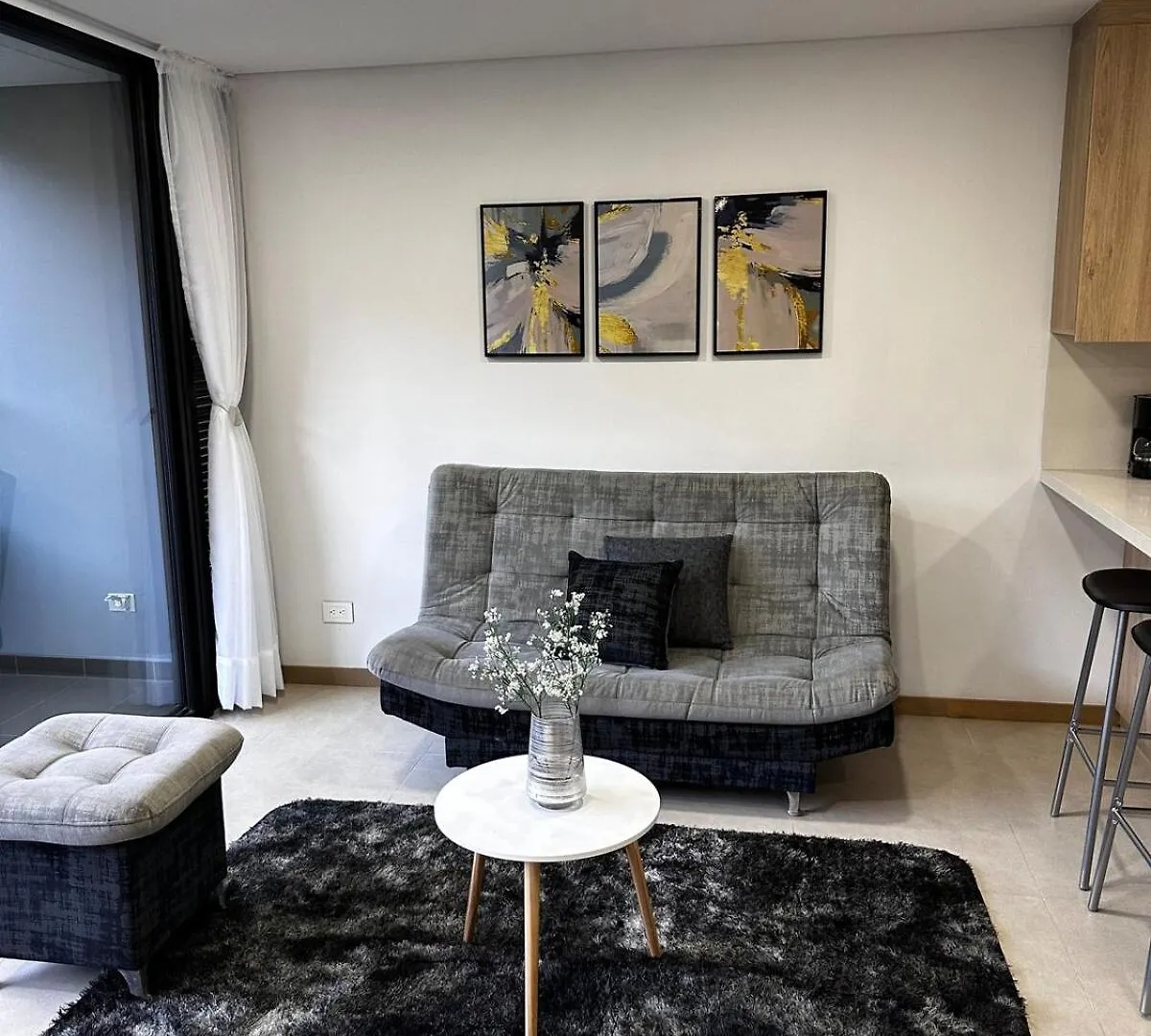Stylish Mountain View Studios Medellin Apartment